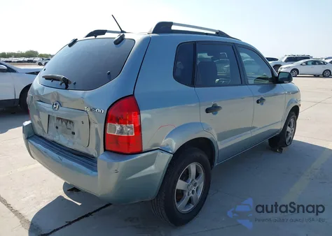 2007 Hyundai Tucson Gls z USA, uszkodzony, nr VIN KM8JM12B67U649121
